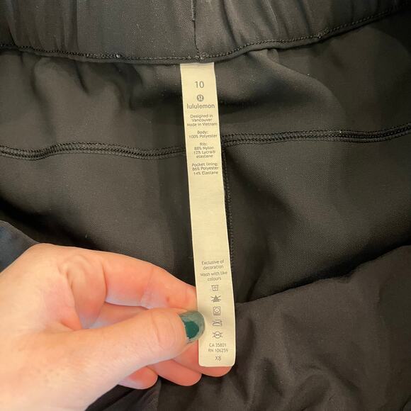 Lululemon On The Fly Jogger Pants Black Size 10 - Picture 7 of 11